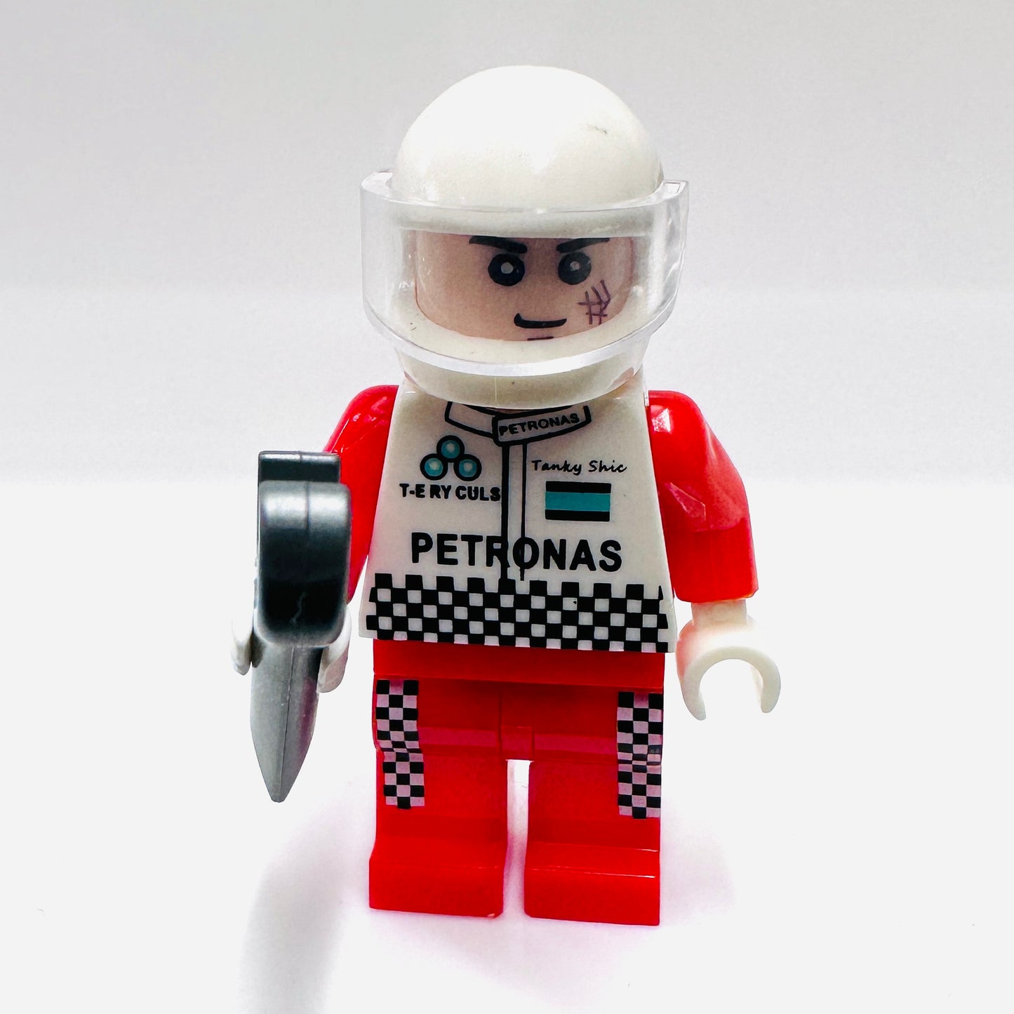 Custom Racing Driver Minifigure