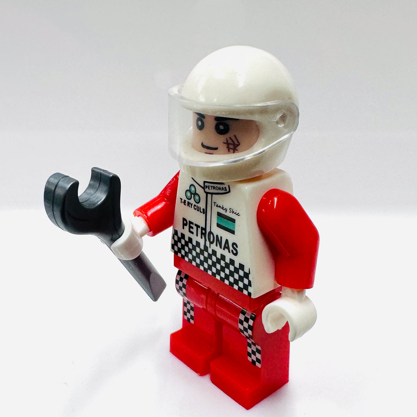 Custom Racing Driver Minifigure