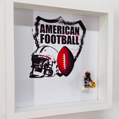 American Footballer BROWNS figures in a Frame