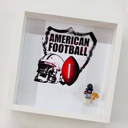 American Footballer  figure in a Frame