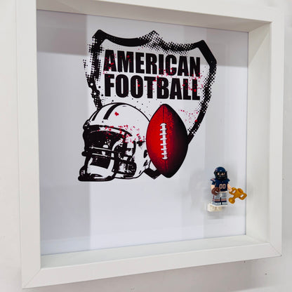 American Footballer  figure in a Frame