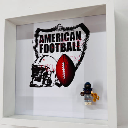 American Footballer  figure in a Frame