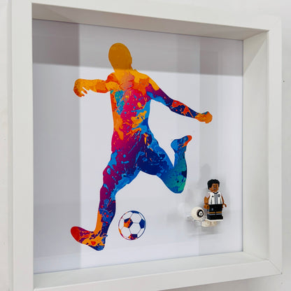 Ozil Football Figure in a Frame