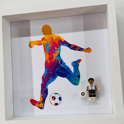 Ozil Football Figure in a Frame