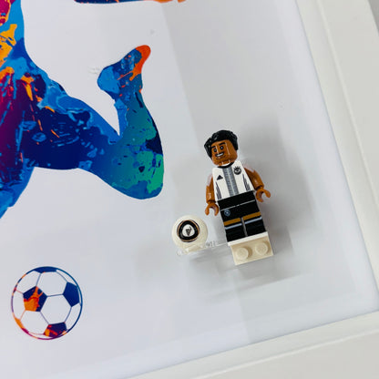 Ozil Football Figure in a Frame