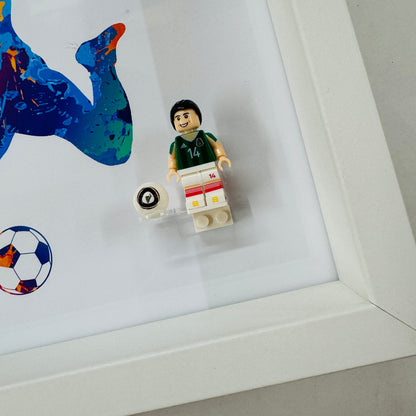 Chicharito Football Figure in a Frame