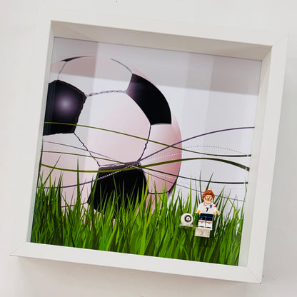 Beckham Football Figure in a Frame