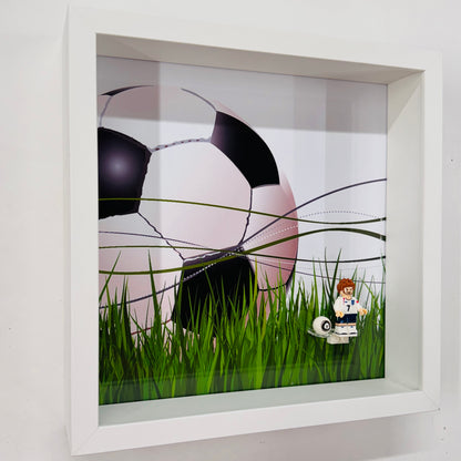 Beckham Football Figure in a Frame