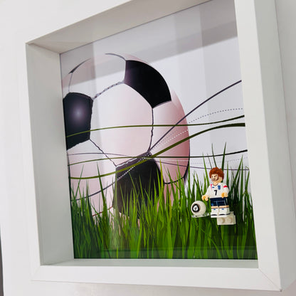 Beckham Football Figure in a Frame