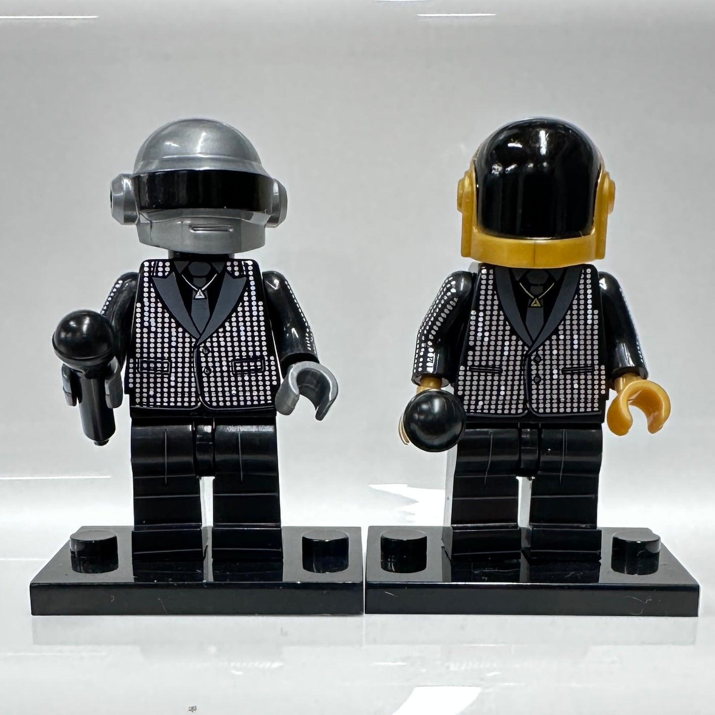 Custom Daft Punk Black  Minifigure