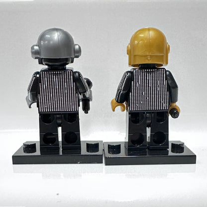 Custom Daft Punk Black  Minifigure