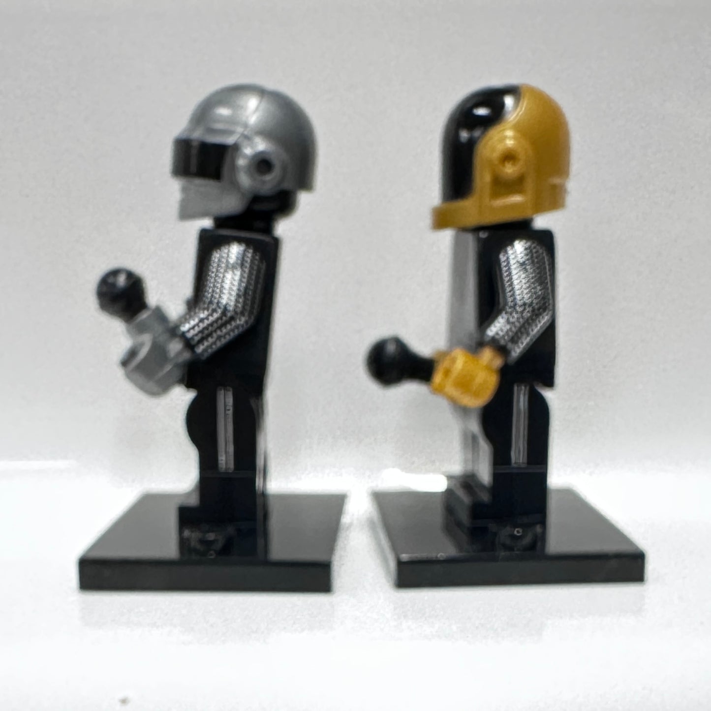 Custom Daft Punk Black  Minifigure