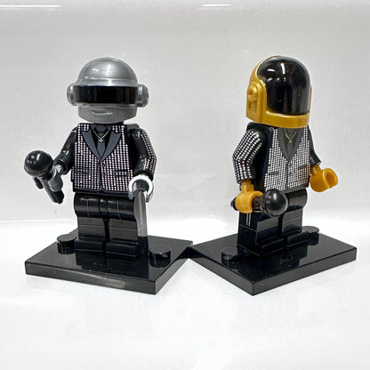 Custom Daft Punk Black  Minifigure