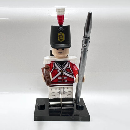 Custom  Military British Fusilier  Minifigure