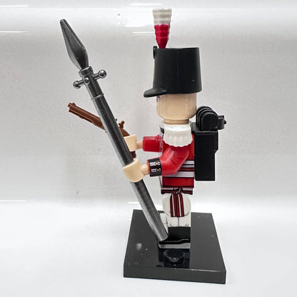 Custom  Military British Fusilier  Minifigure