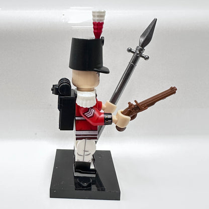 Custom  Military British Fusilier  Minifigure