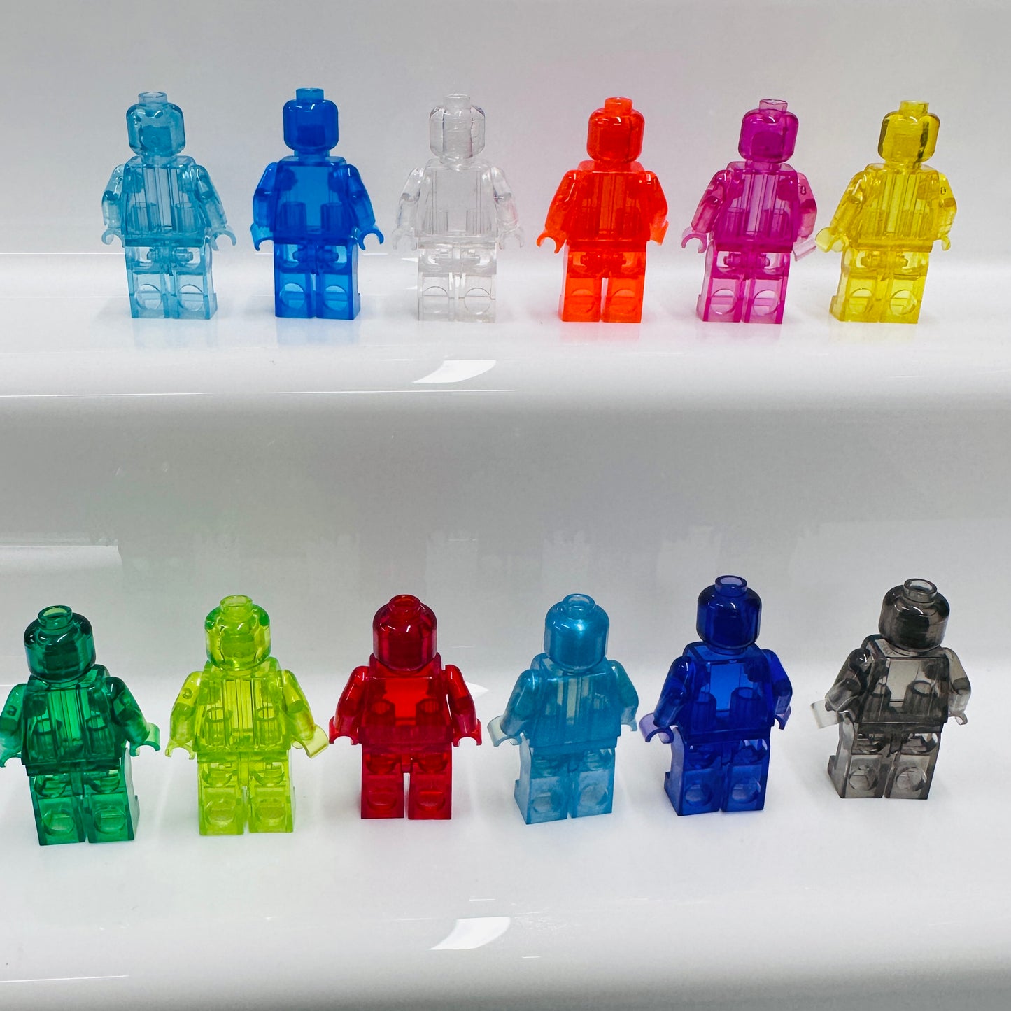 Custom  Translucent Monochrome/ Coloured Minifigure