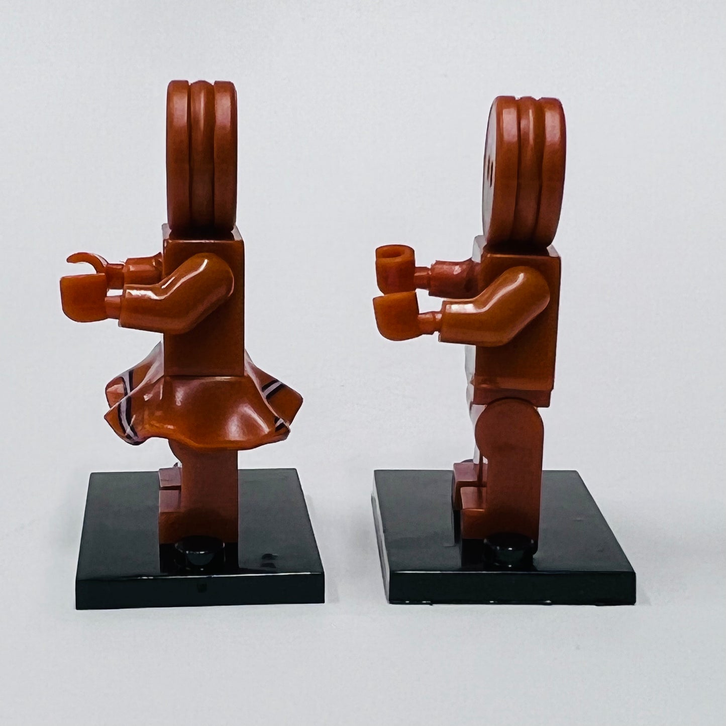 Custom Mr & Mrs Gingerbread Minifigure