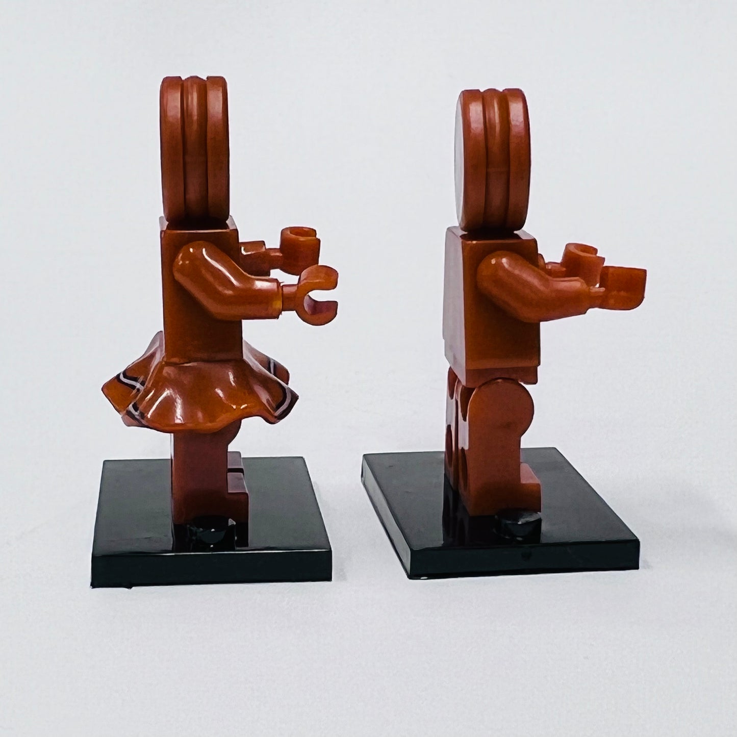 Custom Mr & Mrs Gingerbread Minifigure