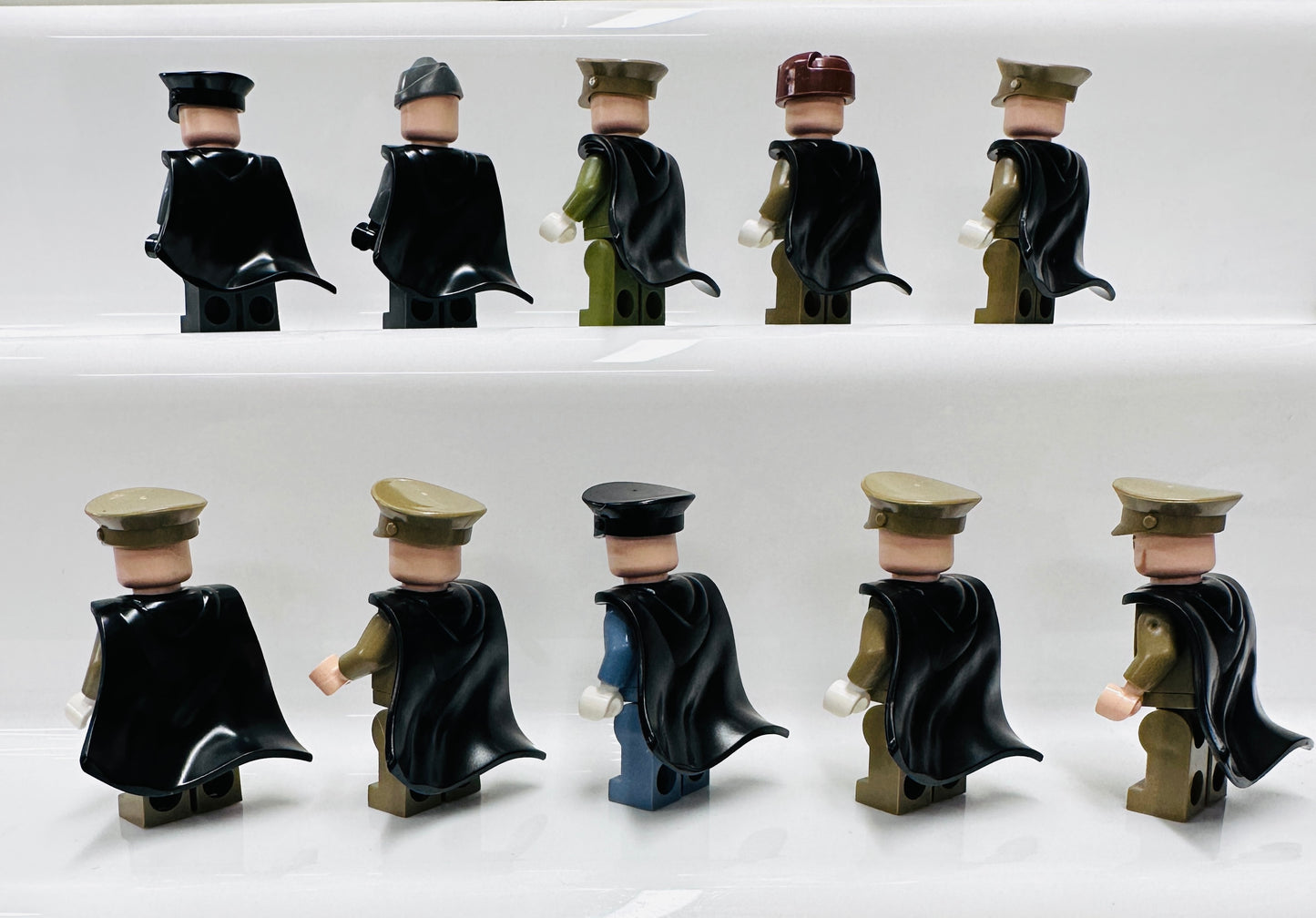 Custom Military Officers Set of 10 Figures