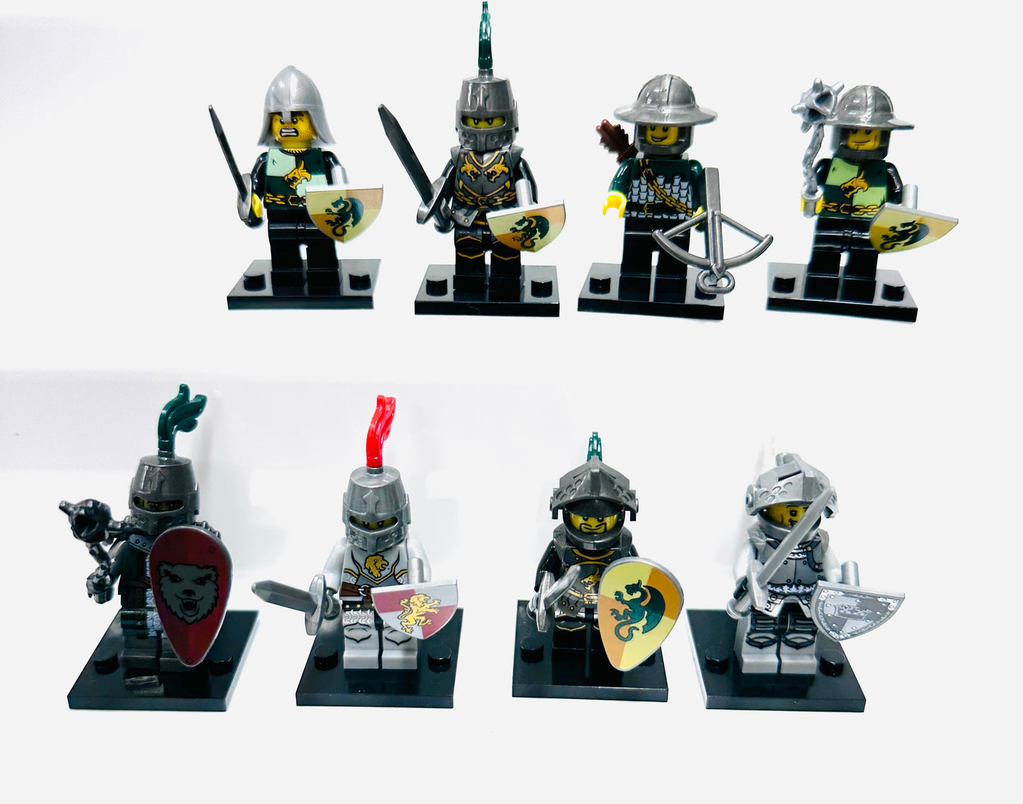 Custom Soldier Minifigures Set Of 8 Figures