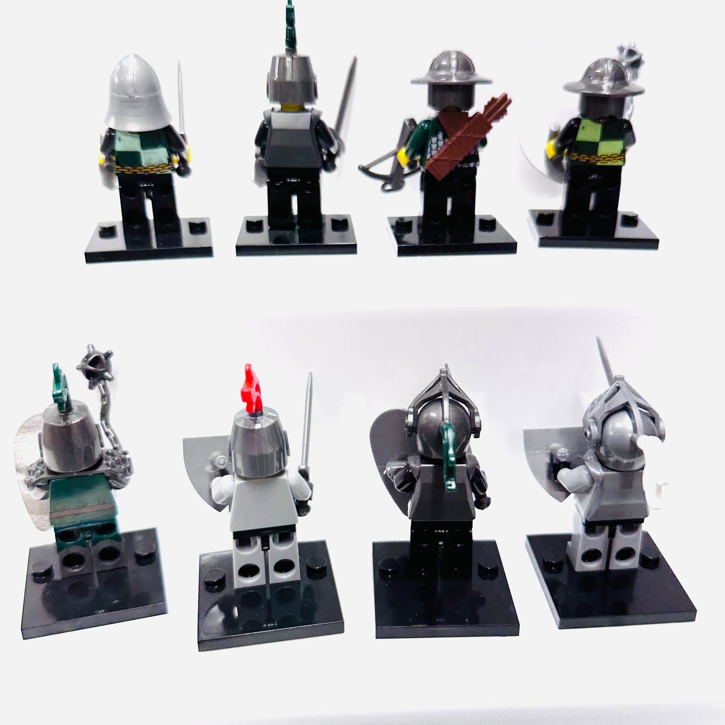 Custom Soldier Minifigures Set Of 8 Figures