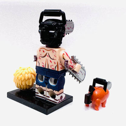 Custom Chainsaw & Pochita Minifigure