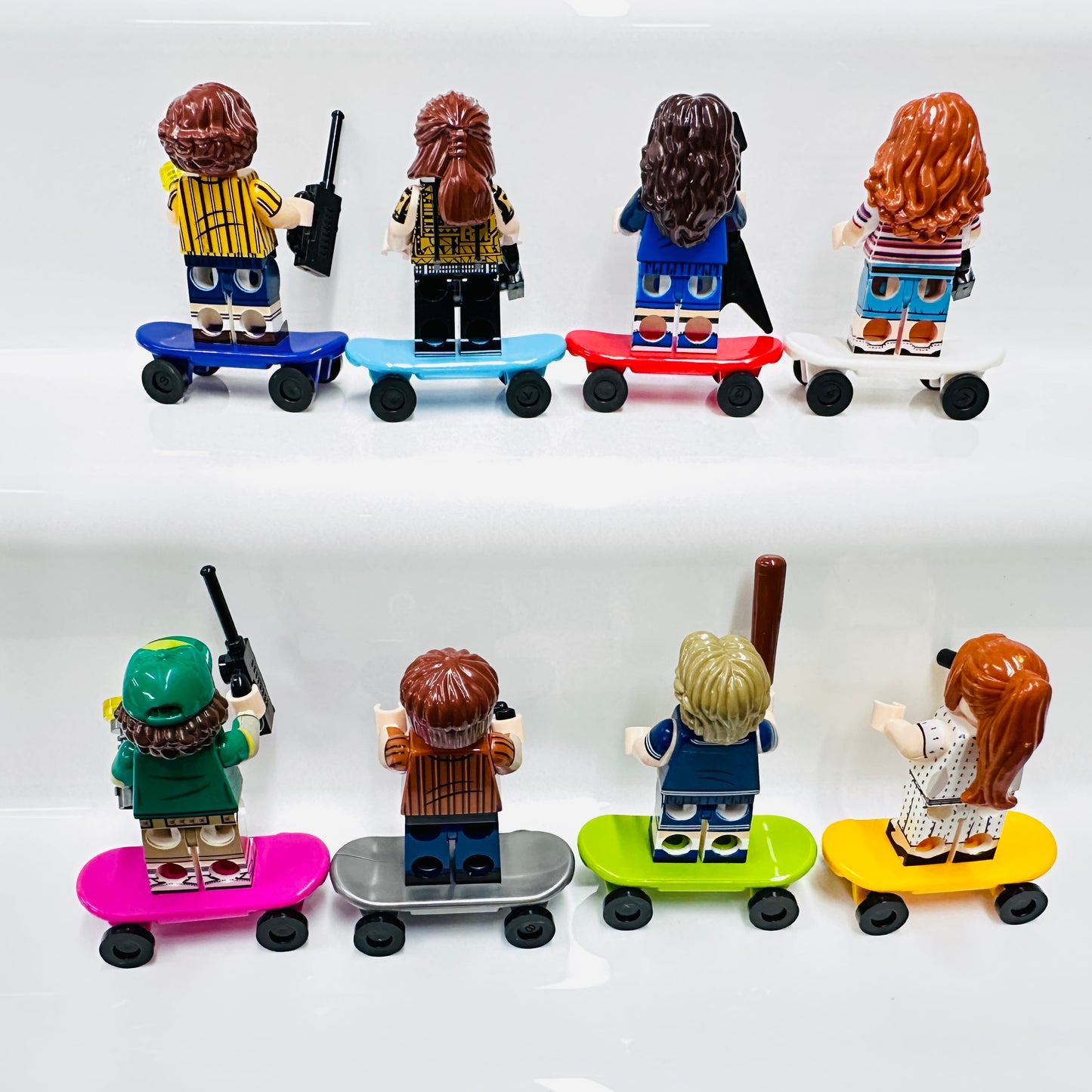 Custom Stranger Things Set Of 8 Minifigure