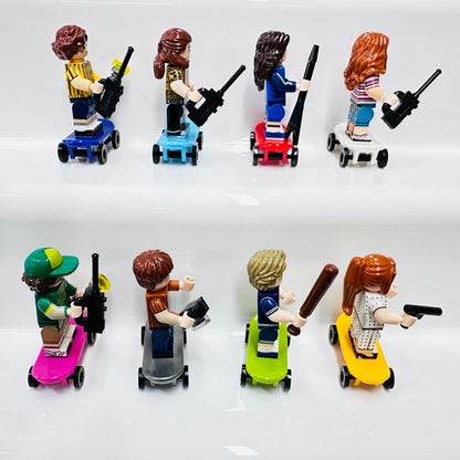 Custom Stranger Things Set Of 8 Minifigure