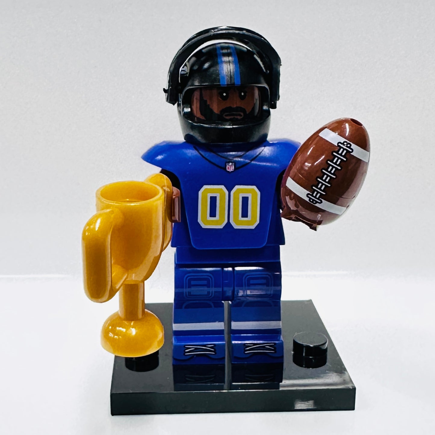 Custom American Footballer Minifigure