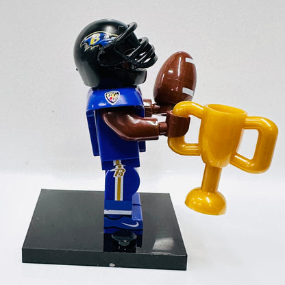 Custom American Footballer Minifigure