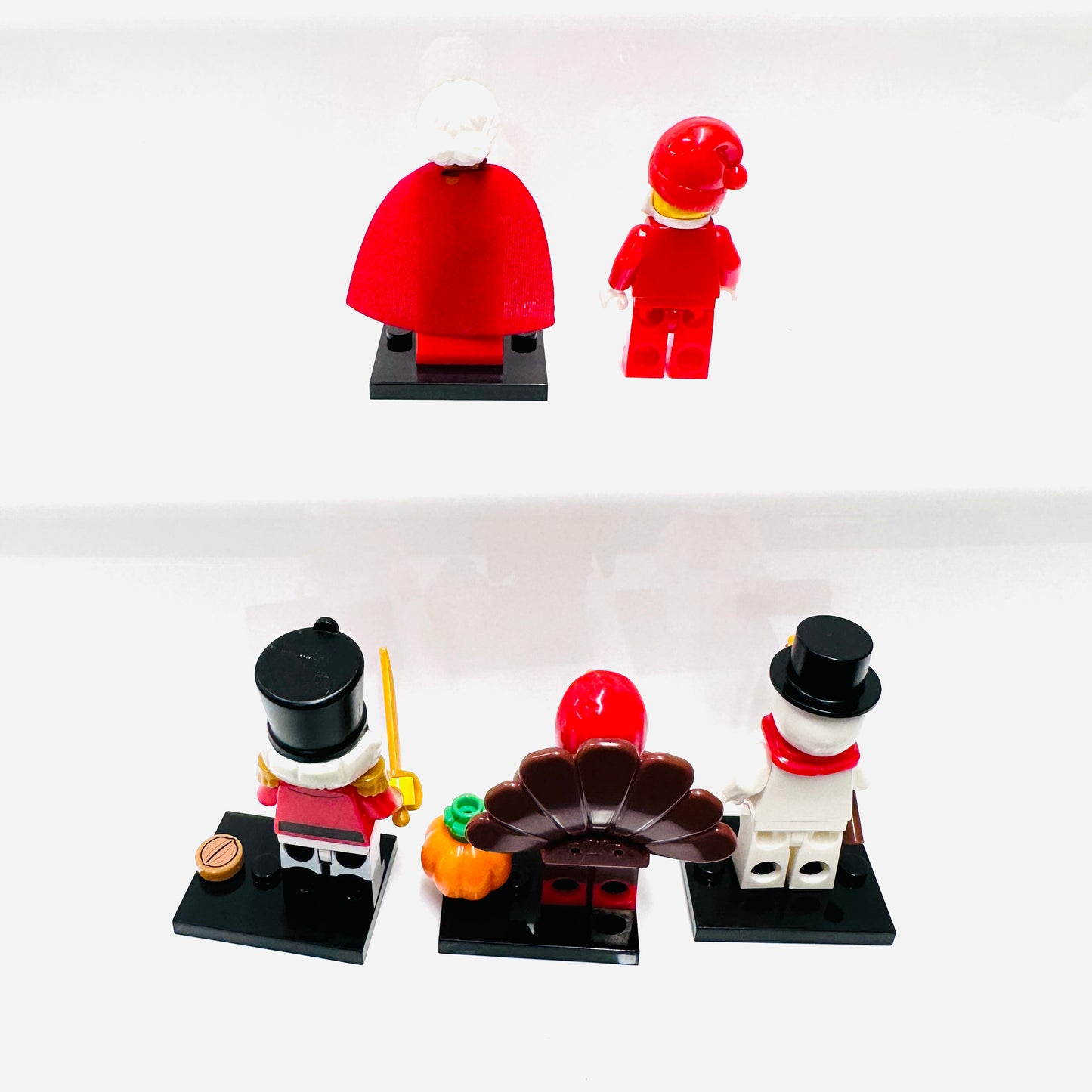 Custom Christmas Set Of 5 Minifigures