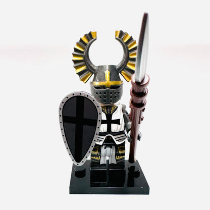 Custom Medieval Teutonic Knight Minifigure