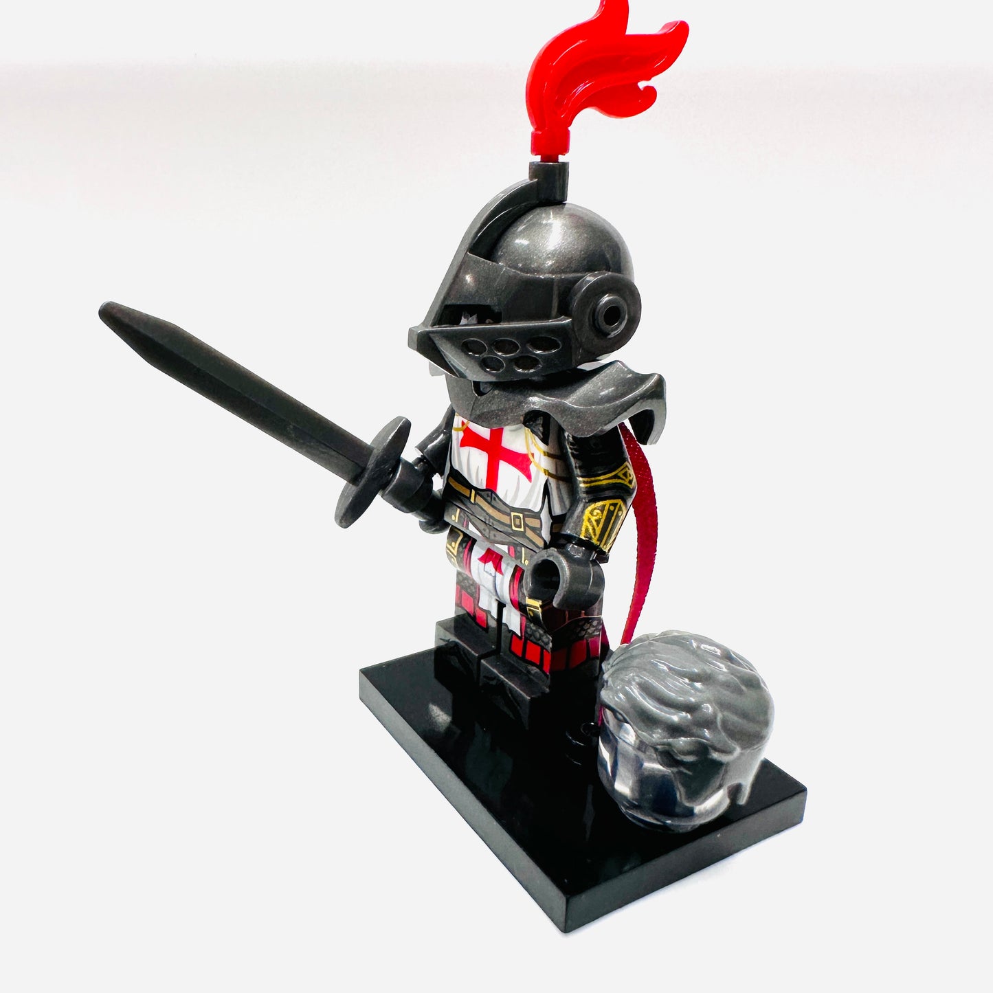 Custom Medieval Temple Knight Minifigure