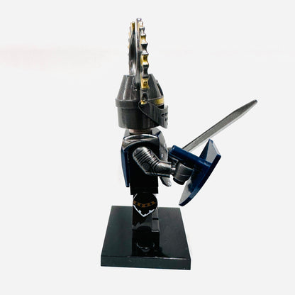 Custom Medieval Lion Heart Knight  Minifigure