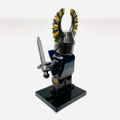 Custom Medieval Lion Heart Knight  Minifigure