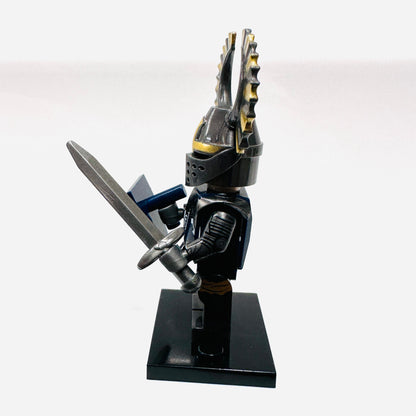 Custom Medieval Lion Heart Knight  Minifigure