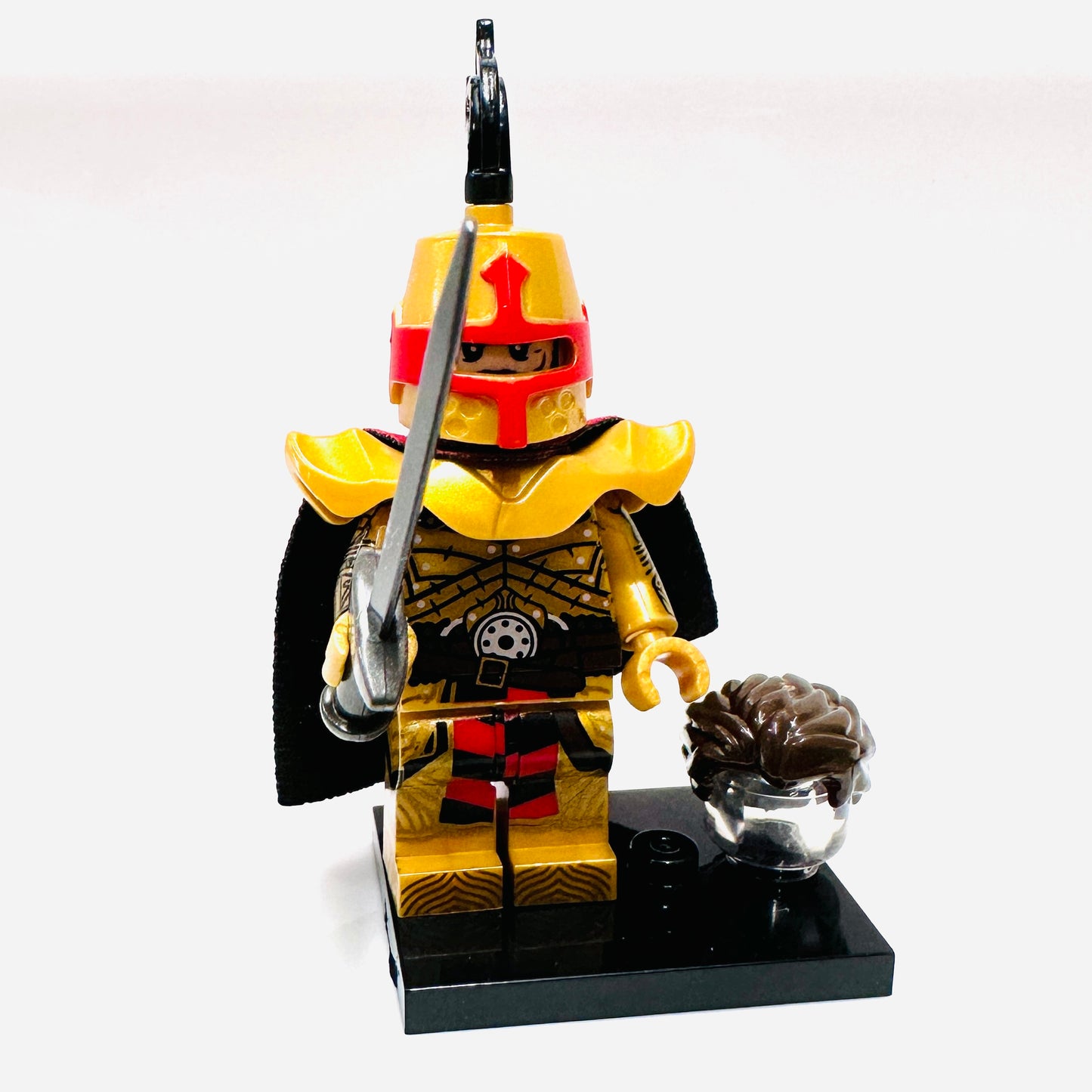 Custom Medieval Golden Knight Minifigure