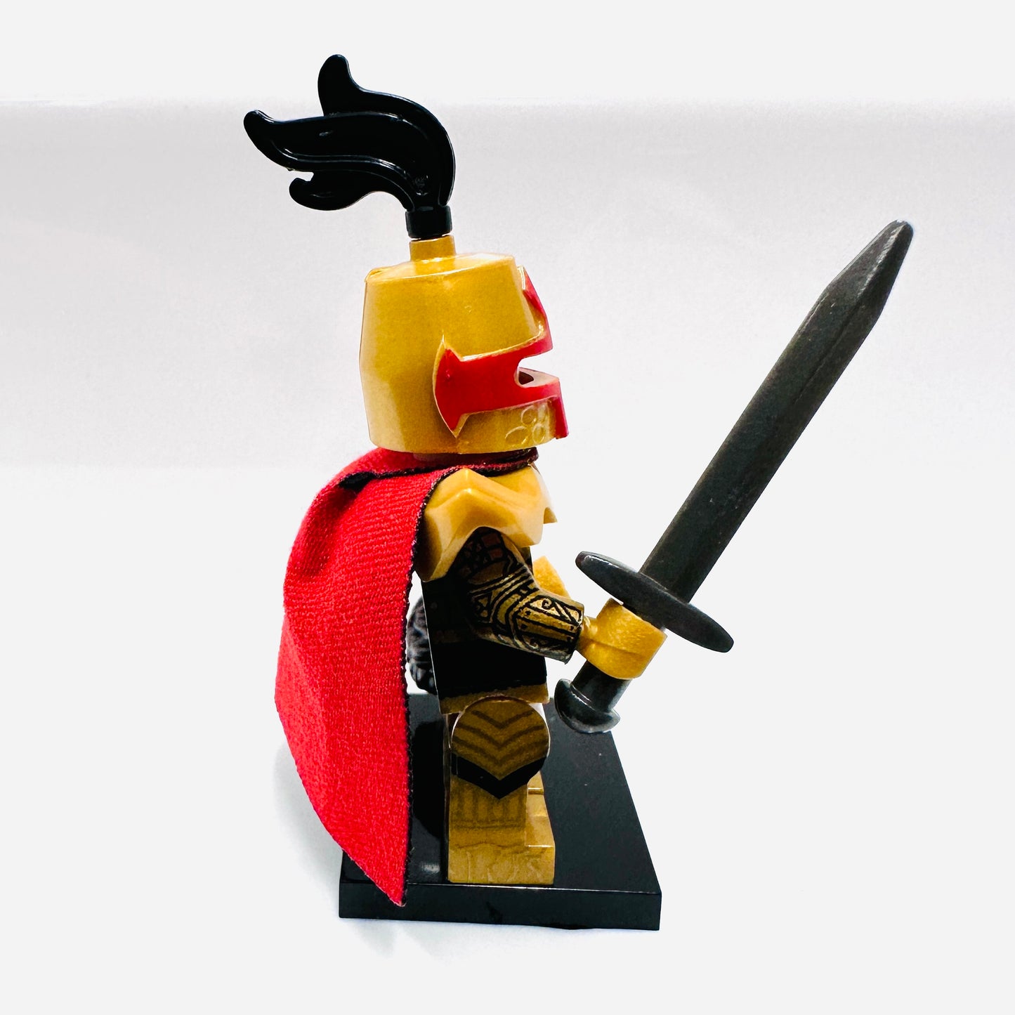 Custom Medieval Golden Knight Minifigure