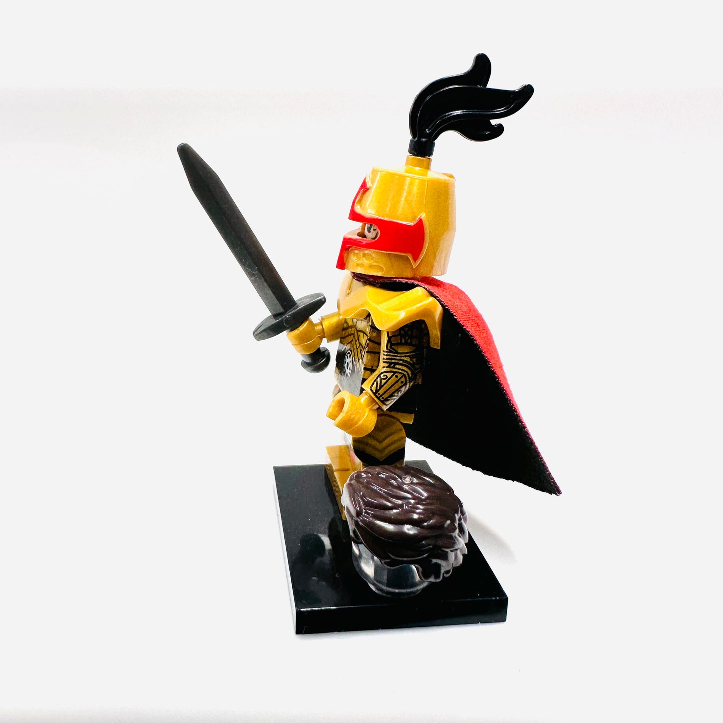 Custom Medieval Golden Knight Minifigure