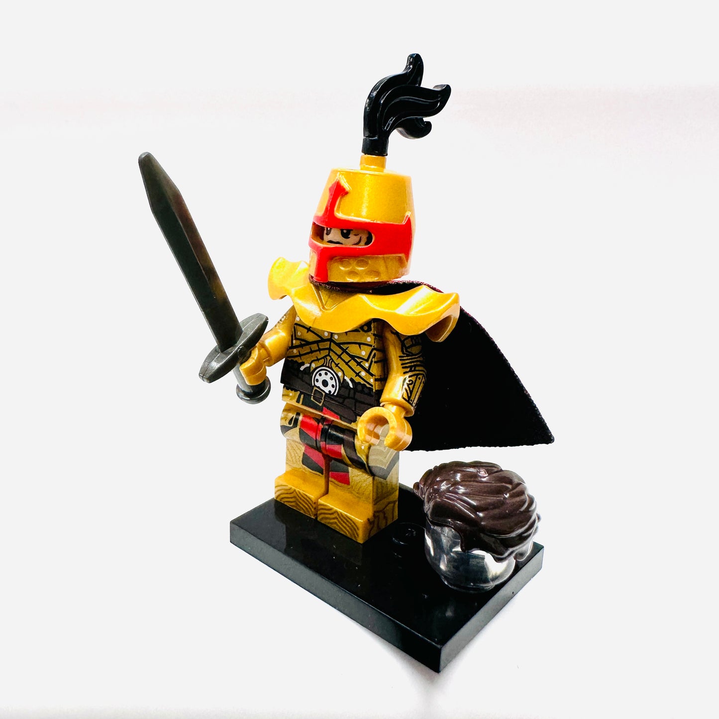 Custom Medieval Golden Knight Minifigure