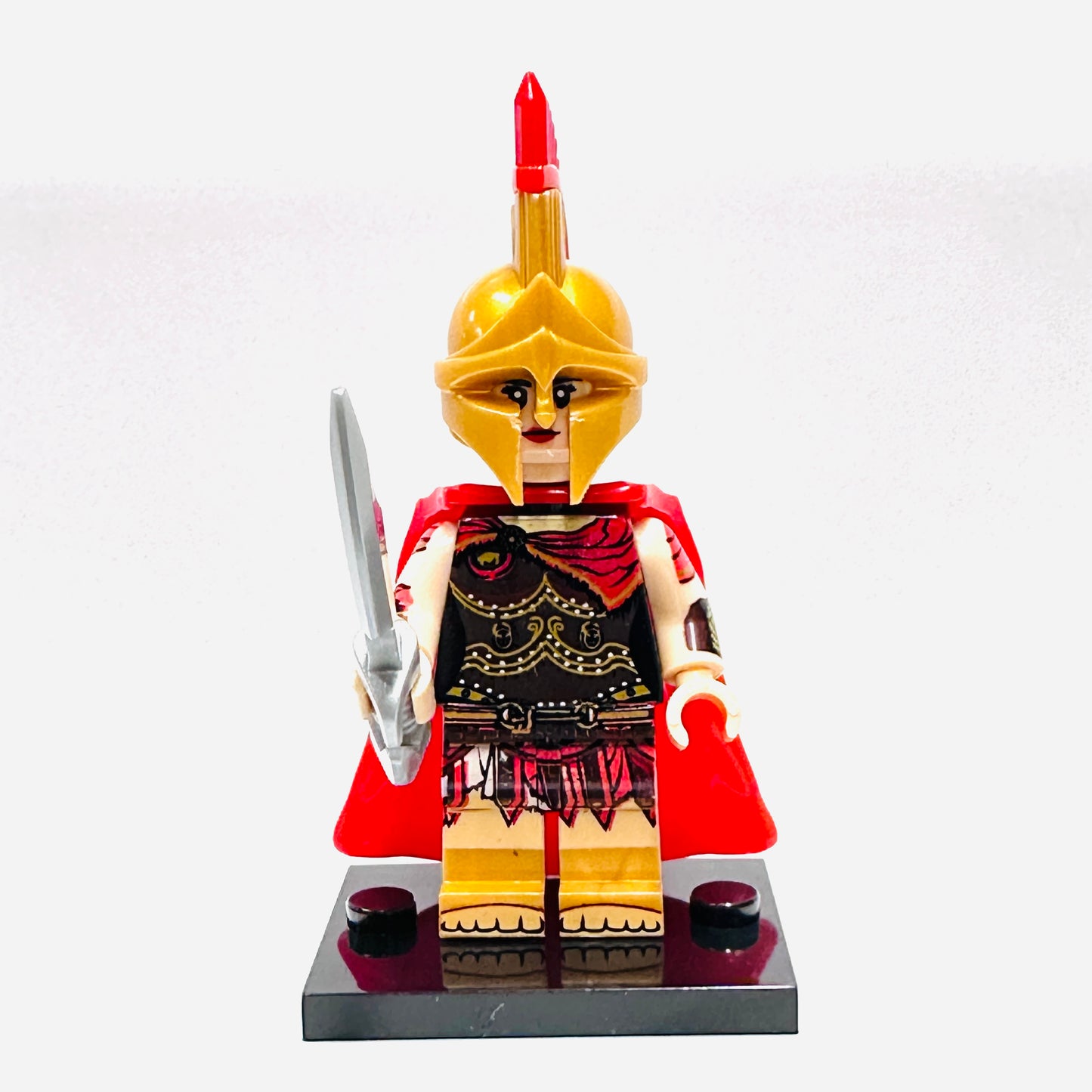 Custom Spartan Warrior Woman Minifigure