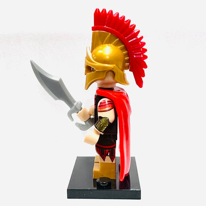 Custom Spartan Warrior Woman Minifigure