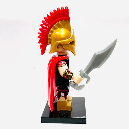 Custom Spartan Warrior Woman Minifigure