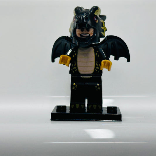 Custom Black Dragon Minifigure