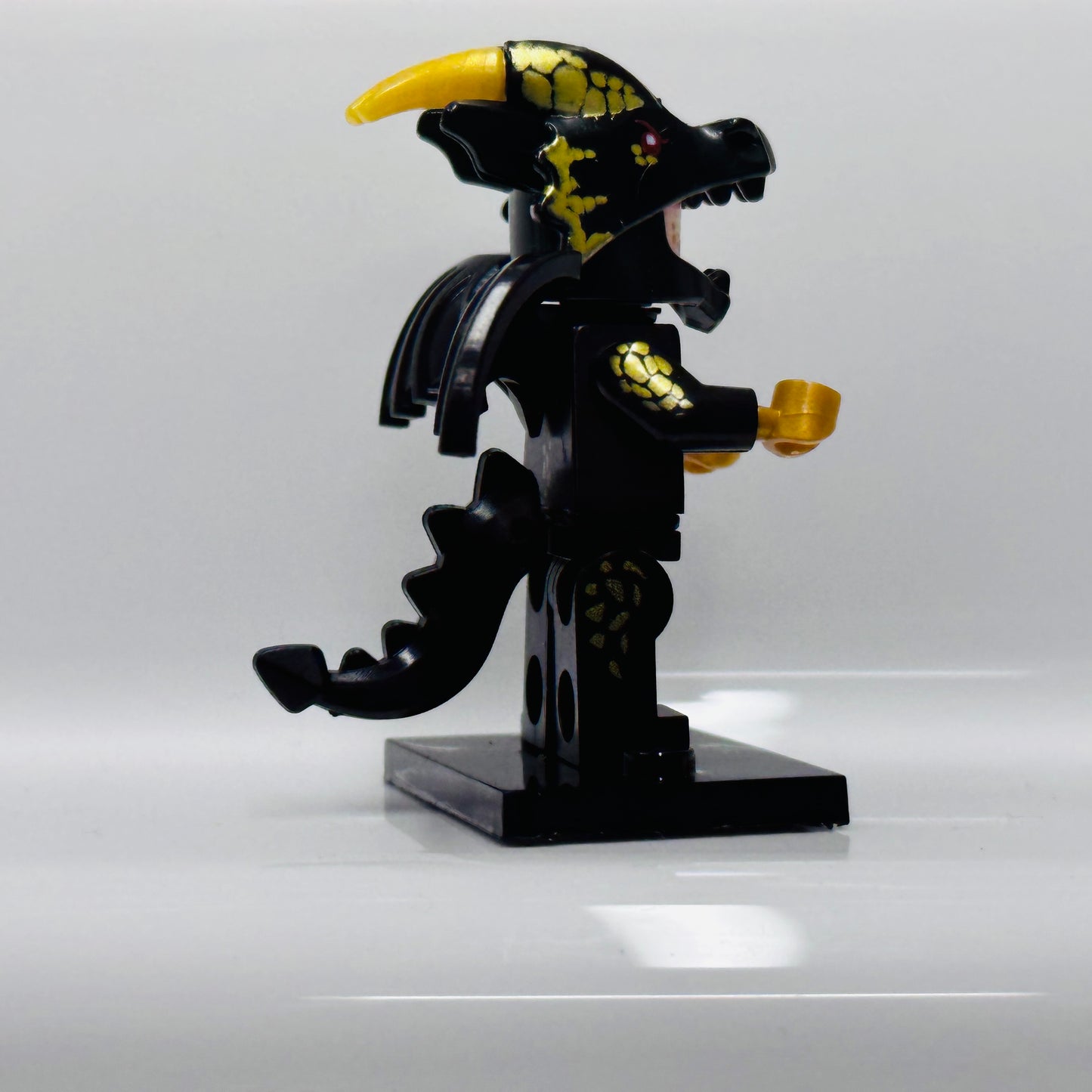 Custom Black Dragon Minifigure