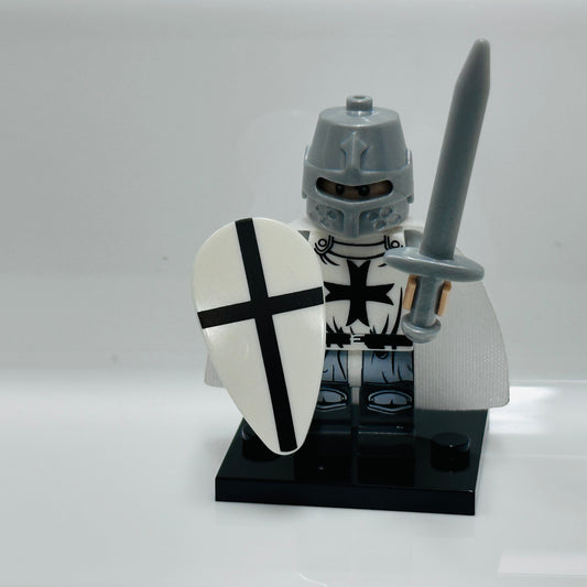 Custom Medieval Teutonic Knight Minifigure