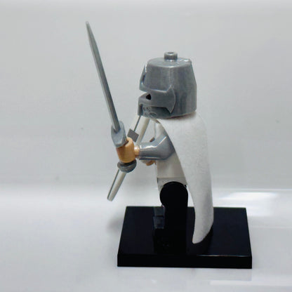 Custom Medieval Teutonic Knight Minifigure