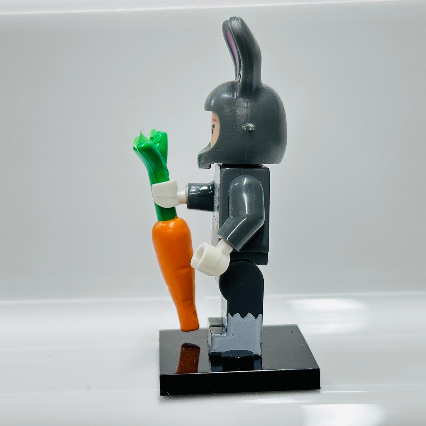 Custom Grey Rabbit/Bunny Minifigure