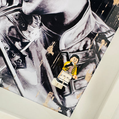 Freddie Mercury Minifigure in a Frame